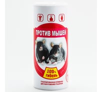 Средство от грызунов ООО Комус Против мышей гранулы, 150г банка ПМ150Б 797568
