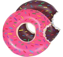 Круг для плавания надувной Ecos большой пончик 97 см 993172