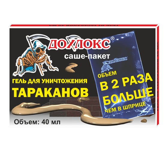 Гель Дохлокс 40 мл, пакет-саше 15005 1