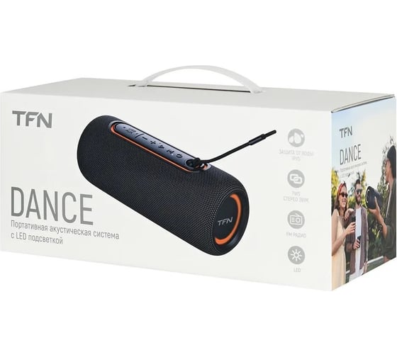 Портативная колонка TFN Dance, черный TFN-BS08-07BK