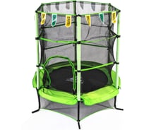 Батут DFC JUMP 55 зеленый, сетка, диаметр 137см 55INCH-JD-G