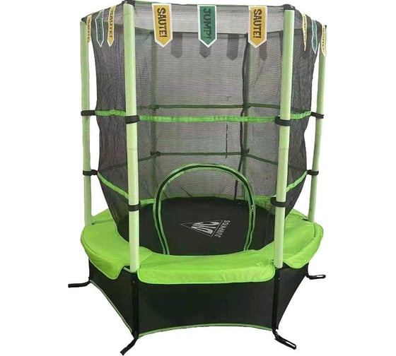 Батут DFC JUMP 55 зеленый, сетка, диаметр 137см 55INCH-JD-G