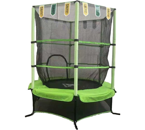 Батут DFC JUMP 55 зеленый, сетка, диаметр 137см 55INCH-JD-G