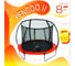 Батут DFC KENGOO II 8ft сетка, лестница, оранжевый/черный, диаметр 244см 8FT-BAS-BO 7