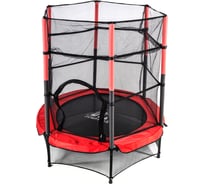 Батут DFC JUMP 55 красный/серый, сетка 137см 55INCH-JD-RG