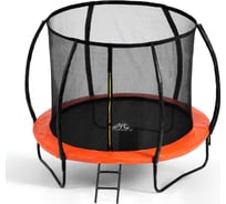 Батут DFC KENGOO II 10ft внутренняя сетка, оранжевый/черный, 305см 10FT-BAS-BO