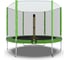 Батут DFC Trampoline Fitness 10ft наружная сетка, светло-зеленый, 305см 10FT-TR-LG 2