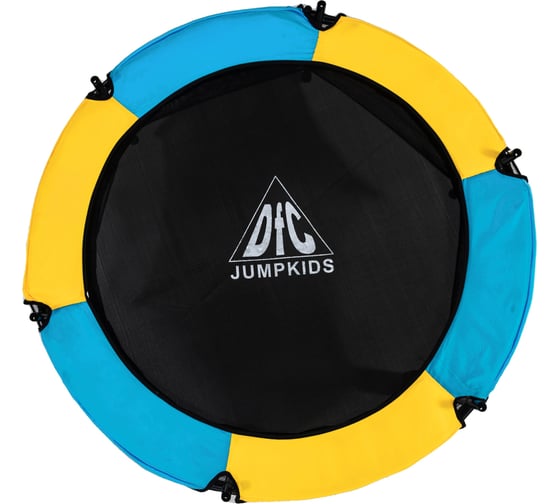 Батут DFC JUMP 55 желтый/синий, сетка, диаметр 137см 55INCH-JD-YB