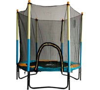 Батут DFC JUMP 60, желтый/синий, сетка 150см 60INCH-JD-BY