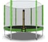 Батут DFC Trampoline Fitness 8ft наружная сетка, светло-зеленый, 244см 8FT-TR-LG 2