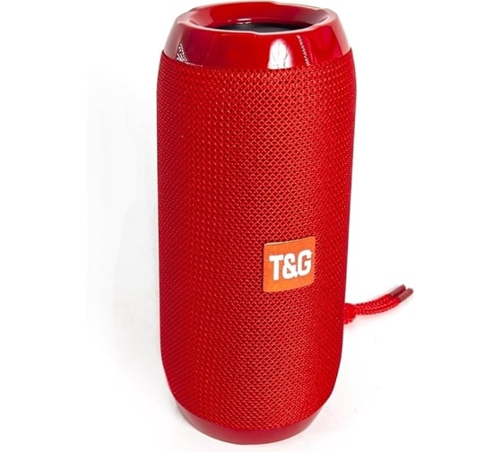 Портативная колонка T&G TG117 10Вт, цвет красный TG117RD
