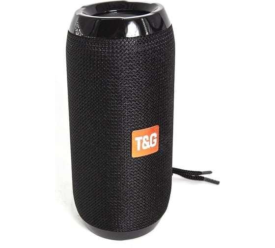 Портативная колонка T&G TG117 10Вт, цвет черный TG117BK