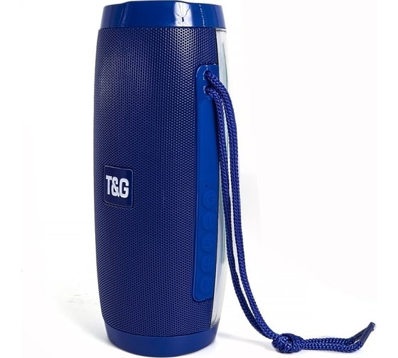 Портативная колонка T&G TG157 10Вт, цвет синий TG157BL