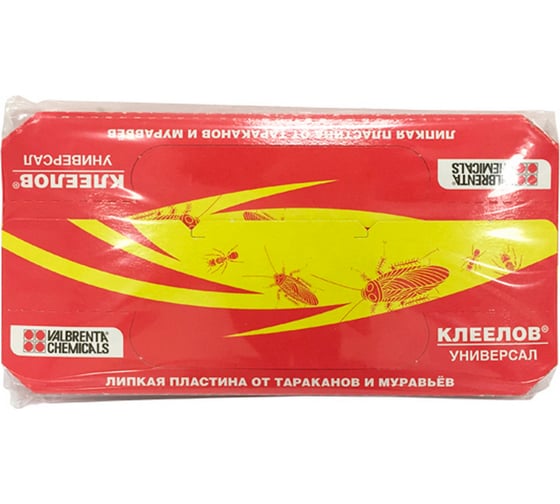 Ловушка-клеелов ALT Универсал, липкая пластина, красный, упаковка 5 штук 4607060892277 1