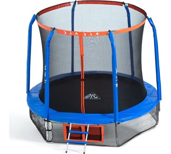 Батут DFC JUMP BASKET 6ft внутренняя сетка, лестница, 183cм 6FT-JBSK-B