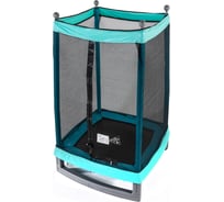 Батут DFC MONKEY 50х50, синий/зеленый, сетка 127х127см 50INCH-JPMB