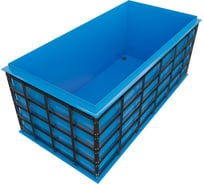 Бассейн Экосети чаша ПН8Г 6x2х1,5 БП26S8Н