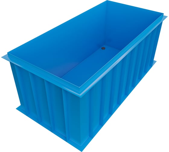 Бассейн (купель) Экосети ПН8Г (1,5x0,8x1,2) БП2S8Н