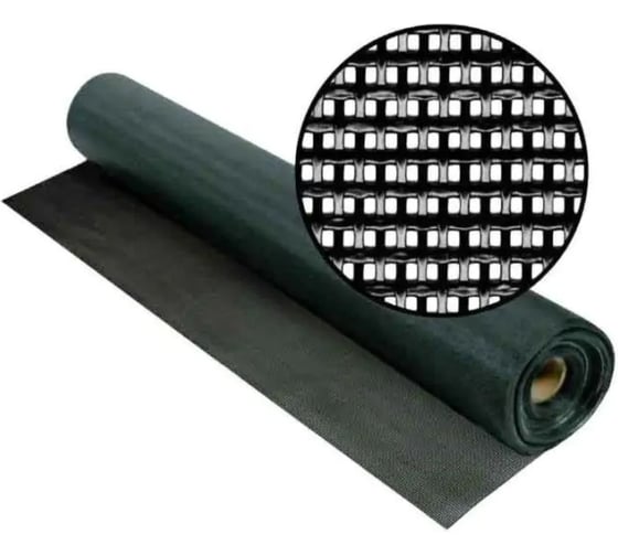 Сетка для москитных систем GREEN MAX Антимошка, Серая, 1,4x30 м 2159