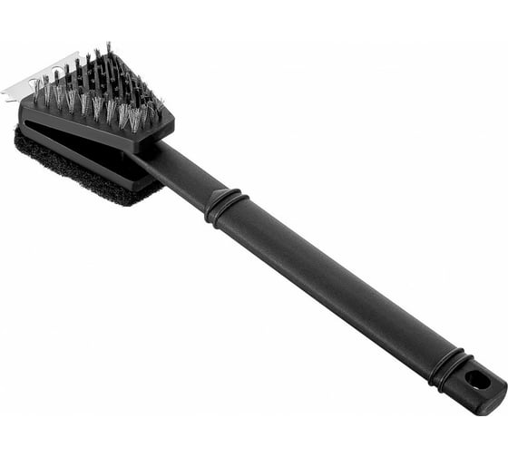 Двухсторонняя щетка для чистки барбекю Walmer ROAST со скребком W28203783