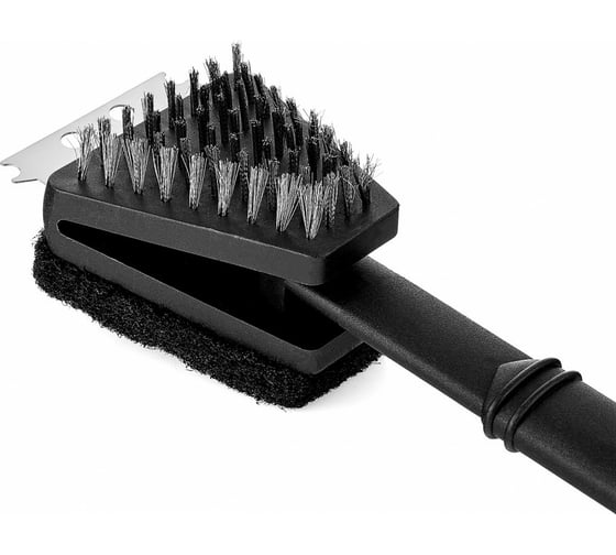 Двухсторонняя щетка для чистки барбекю Walmer ROAST со скребком W28203783
