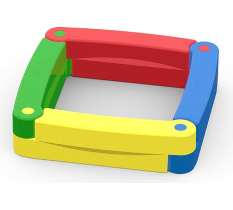 Песочница POLIMER GROUP 4 секционная DP4S