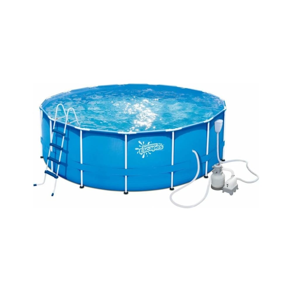 Каркасный бассейн Polygroup 488х132 см, 21006 л, P20-1652-S для сада и ...