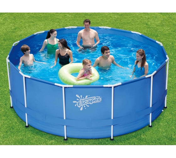 Каркасный бассейн Polygroup 366х132 см, 10250 л, P20-1252-Z