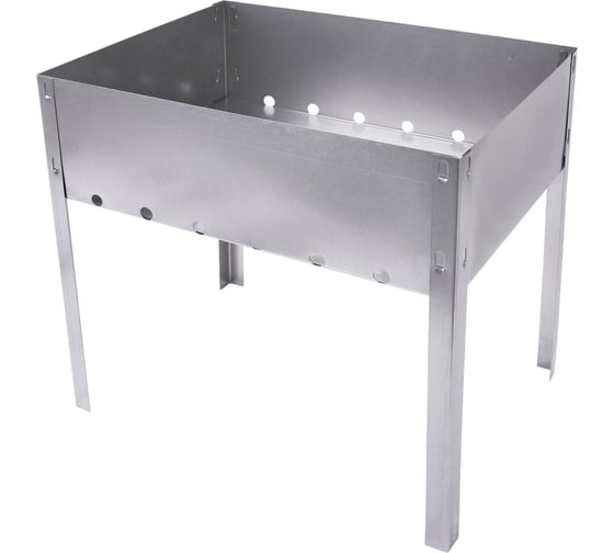 Мангал сборный ОФИСМАГ размер 350x240x350 мм, сталь, в пленке 701723 1