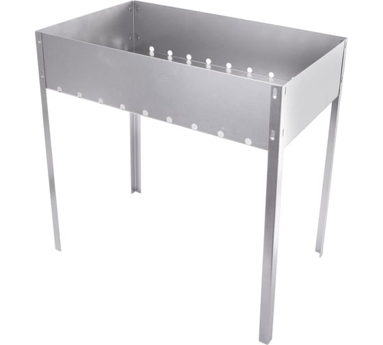 Мангал сборный ОФИСМАГ размер 500x300x500 мм, сталь, в термопленке 701726 1