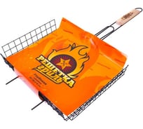 Решетка-гриль ОФИСМАГ глубокая универсальная, размер 360x285мм, глубина 60мм, оксидированное покрытие 701745