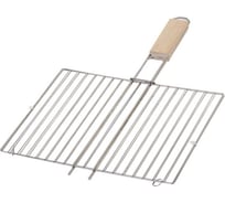 Решетка-гриль ОФИСМАГ универсальная, размер 330x220мм, глубина 10мм, никелированное покрытие РГМ3НЭ 701748