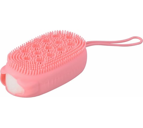 Щетка с губкой для ванной МУЛЬТИДОМ Бьюти маус VL17-74