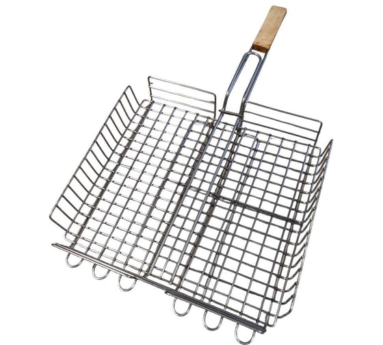 Решетка гриль-нержавейка ООО ПК Тандем-АГРО 330х350х660 мм 4630435960141 1