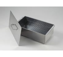 Коптильня Кедр плюс нержавеющая сталь, 0.8 мм К2-0.8БНП-В