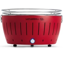 Бездымный угольный гриль барбекю Lotus Grill XL 43,5 см огненно-красный 4607965180226