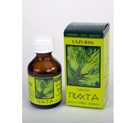 Эфирное масло LAZURIN Пихта 25 мл 025-023