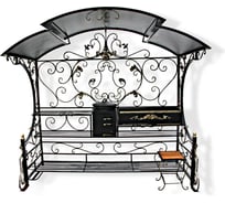 Беседка с мангалом BiGarden Россия Rossiya