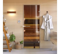 Дверь для бани DoorWood Бронза, 2000х700 мм DW01332
