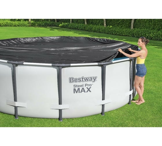 Крышка для каркасного бассейна BestWay 3,05м, аналог Intex 28030, 58036 BW