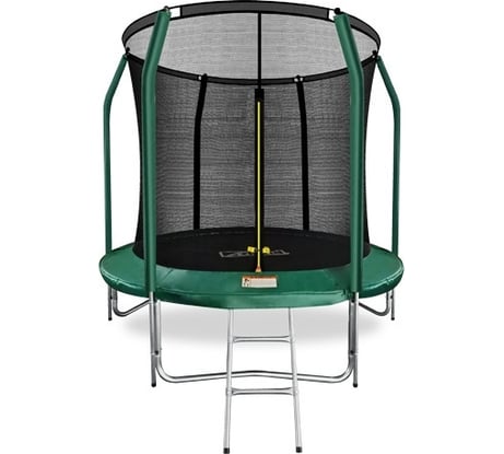 Батут Arland премиум 8FT, с внутренней страховочной сеткой и лестницей ARL-TP-0803_I_DG
