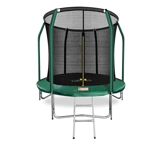 Батут Arland премиум 8FT, с внутренней страховочной сеткой и лестницей ARL-TP-0803_I_DG 1