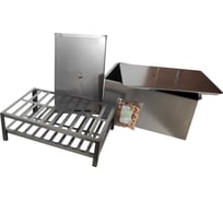 Коптильня двухъярусная СПб УПП-5 «ДЫМОВИЦА» 500х325х255 мм 99927741