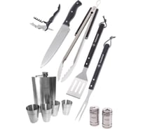 Набор для гриля Forester 12 предметов с флягой и стопками BBQ-12,W