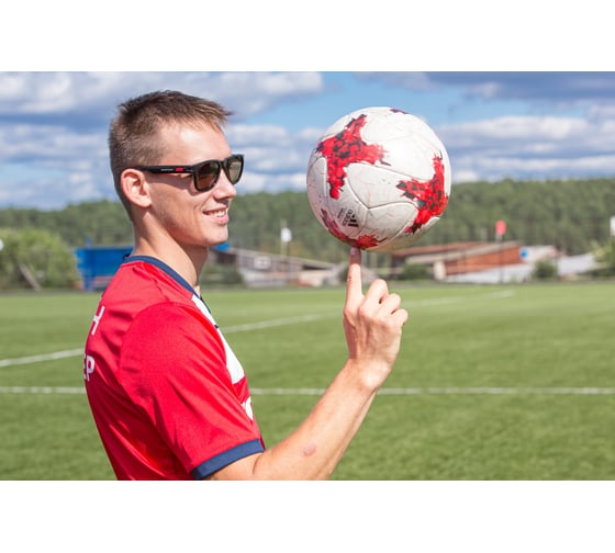 Солнцезащитные очки РОСОМЗ ЗЕБРА 5-2.5 коричневые, с чехлом и футляром О5u2