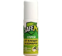 Спрей от клещей и комаров Safex 100 мл 4066434