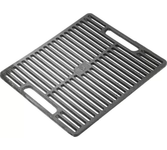 Решетка для гриля Гурман 400х460 мм, DavrMetall, чугун, рукоять чугун 487485 1
