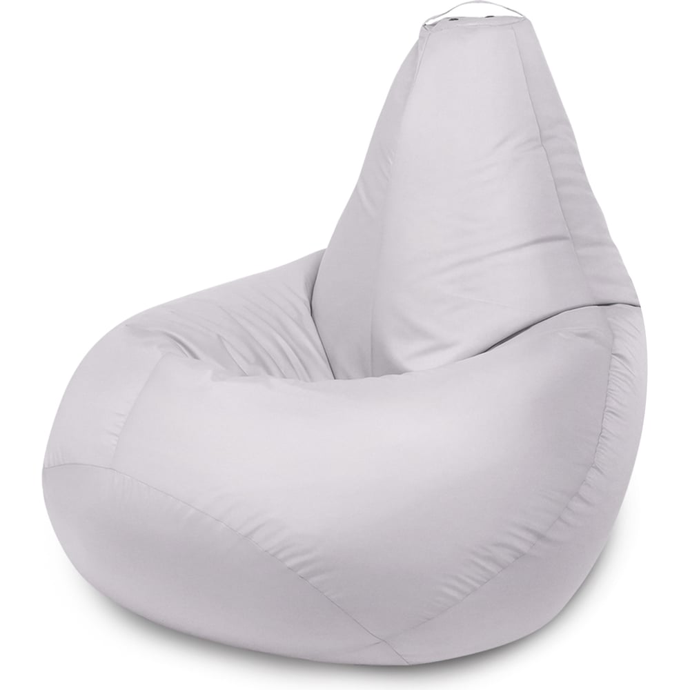 Мешок для сидения Mypuff груша стандарт XL, оксфорд, серебристо-серый b ...