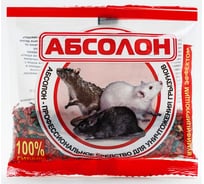 Средство от грызунов ООО Комус Абсолон зерно, 100 г АЛП100 797561