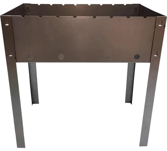 Разборный мангал Петромаш 50x30x45 см, сталь 0.8 мм 61562